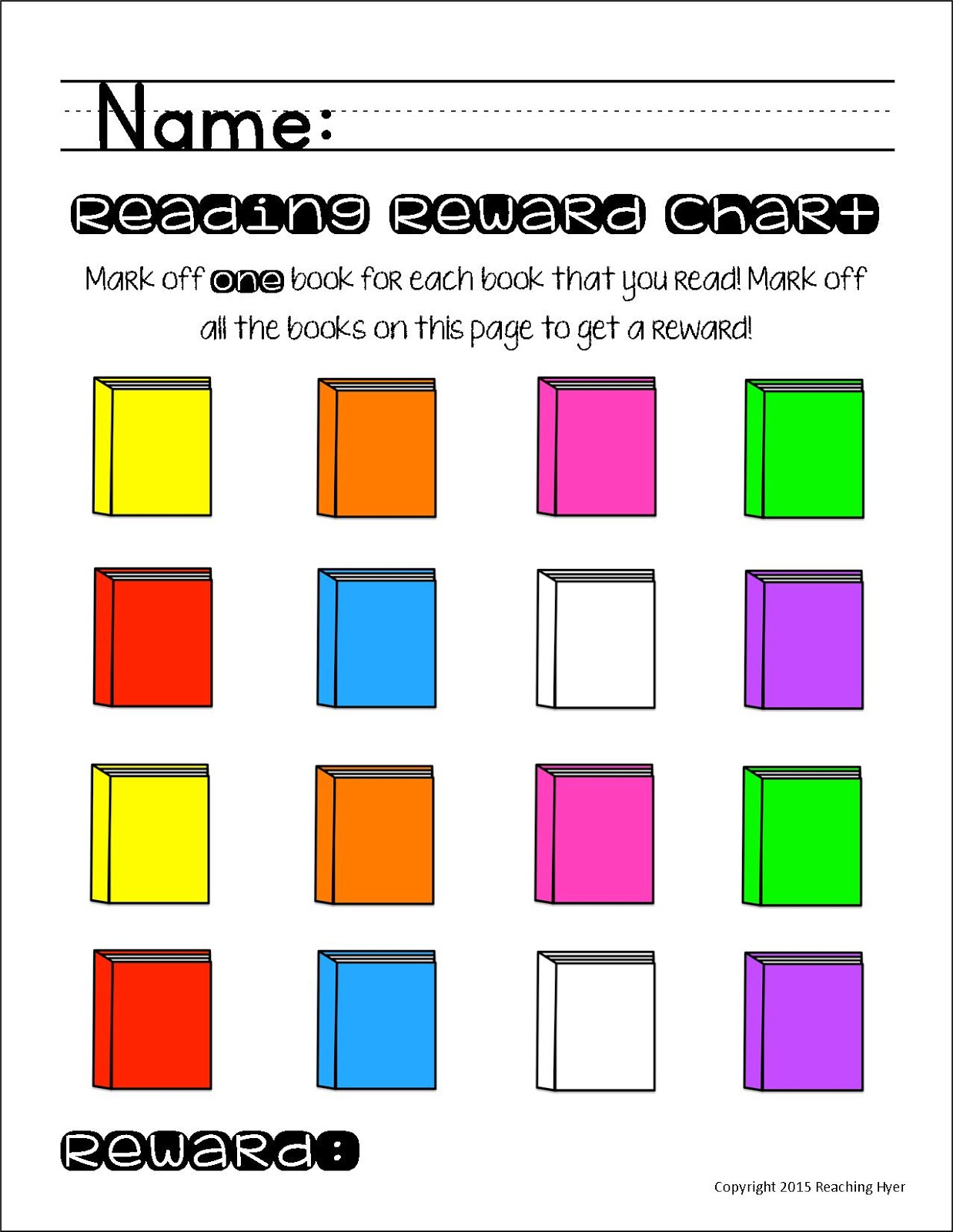 ReachingHyer: Reading Reward Chart