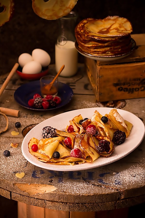 Cómo hacer Crepes dulces con la Auténtica Receta