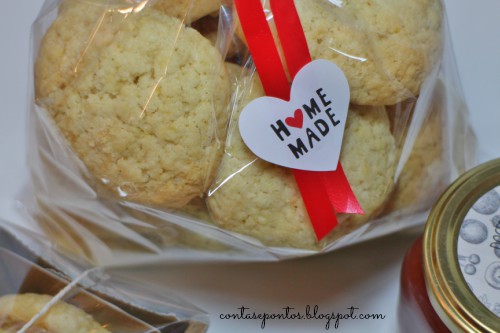 Presentes de Natal - bolinhos de limão Presentes de Natal - bolinhos de limão