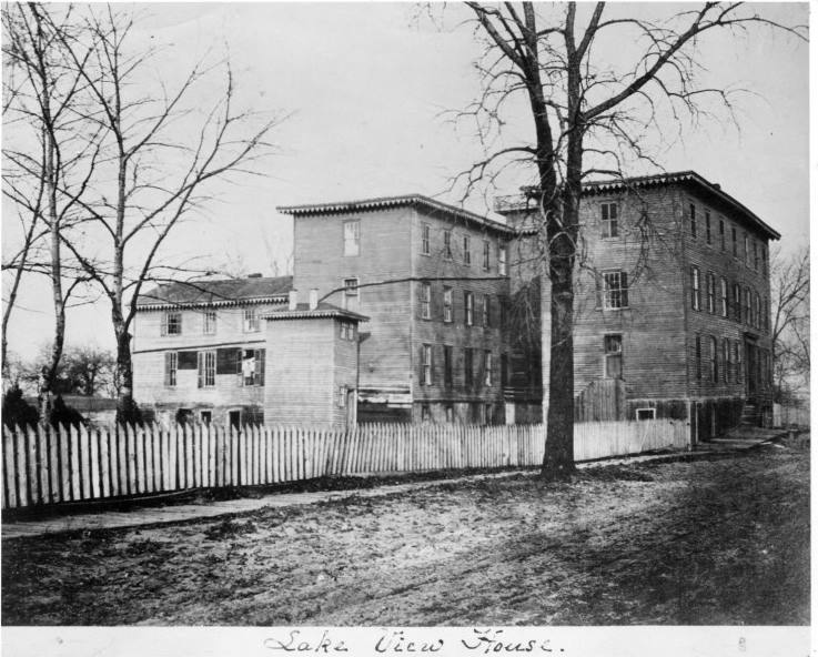 The Digital Research Library Of Illinois History Journal Built Roughly Where Lake S Drive And Byron Street Now Intersect The Building Served As A Hotel City Dwellers Could Go To Escape Noise