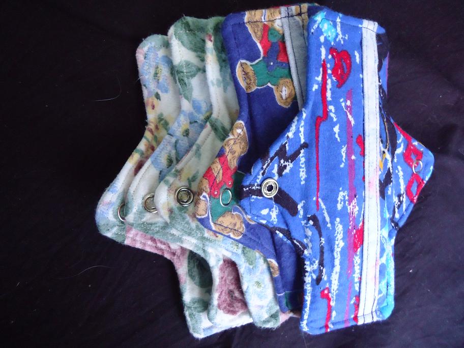Vegan food for the hungry student Home sewn reusable sanitary pads
