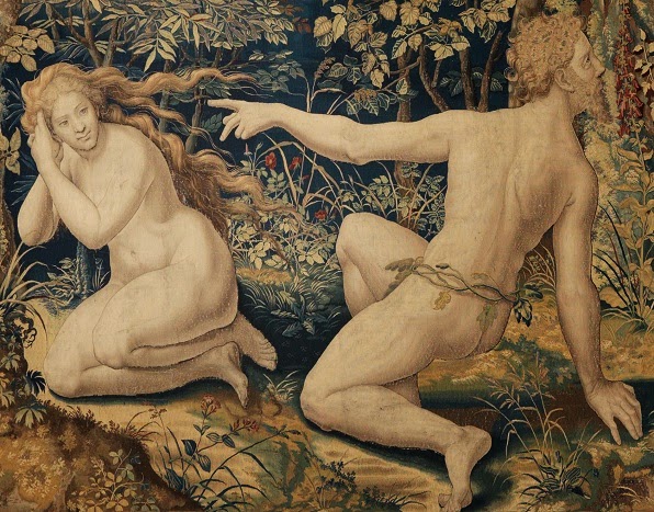 Pieter Coecke van Aelst: Adam & Eve.