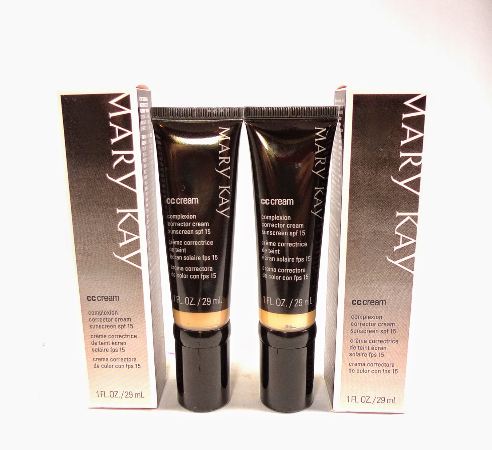 Mary Kay CC Cream In Very Light and Light/Medium Review + Swatches