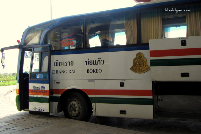 Chiang Rai Thailand to Houay Xai Laos by Bus Blog