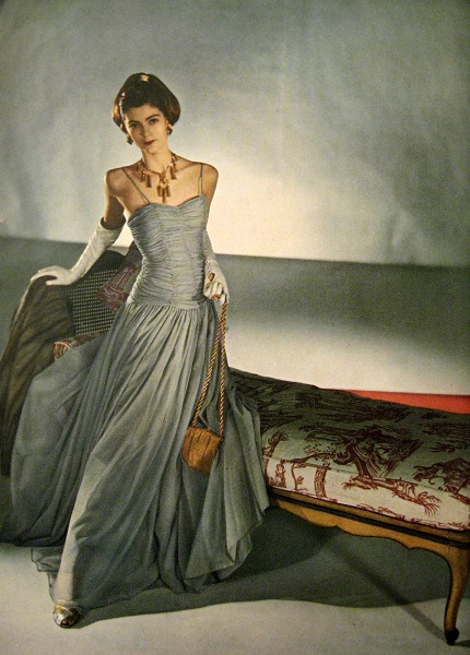The Couture Touch: Evening Dresses, Mid-1940's