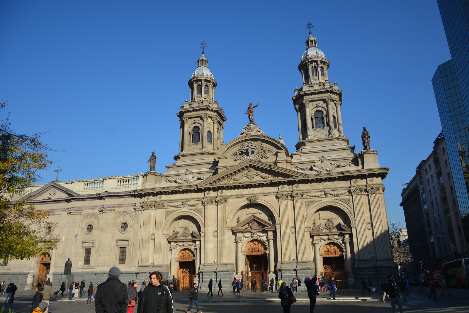 lugares em fotos catedral metropolitana ( santiago chile )