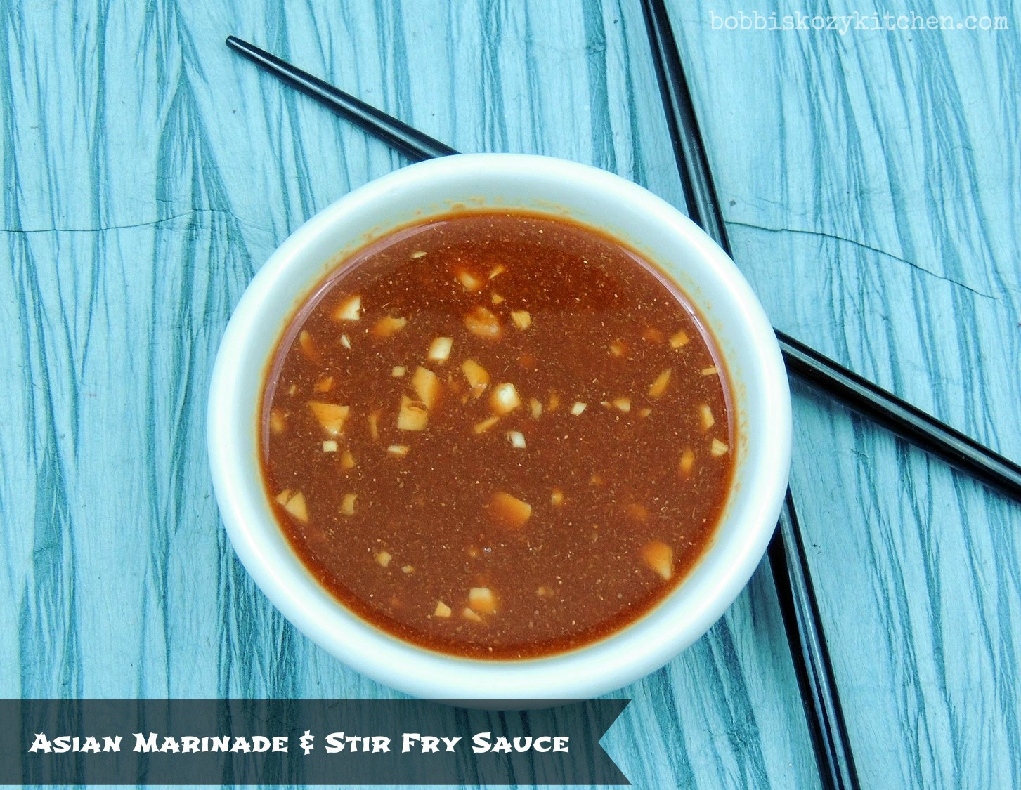 Quick and Easy Asian Marinade and Stir Fry Sauce Bobbi's Kozy Kitchen