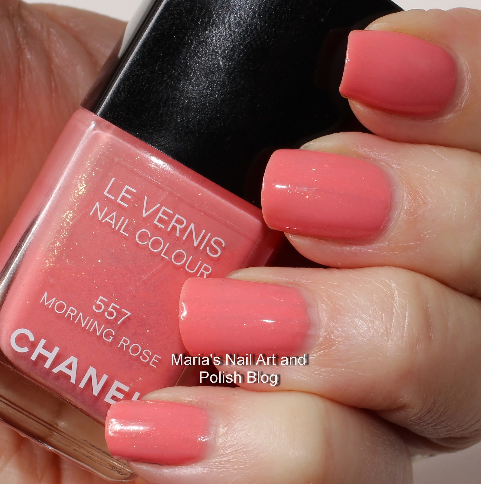 Ingeniører Derfor Thorny Marias Nail Art and Polish Blog: Chanel Morning Rose 557 Les Fleurs d'Ete  summer 2011 collection swatches