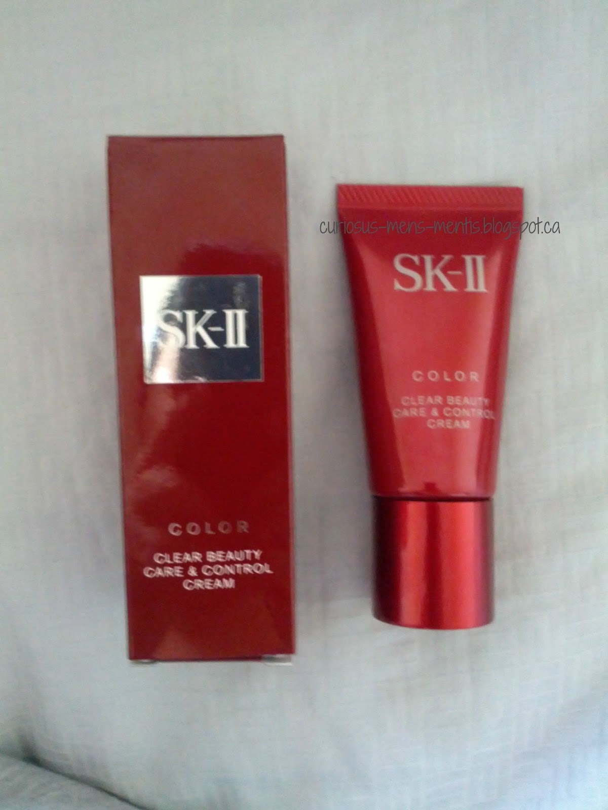 Curiosus Minds Review Sk Ii Color Clear Beauty Care Control Cream Spf25 Pa