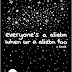 "Everyone's a aliebn when ur a aliebn too" de Jomny Sun