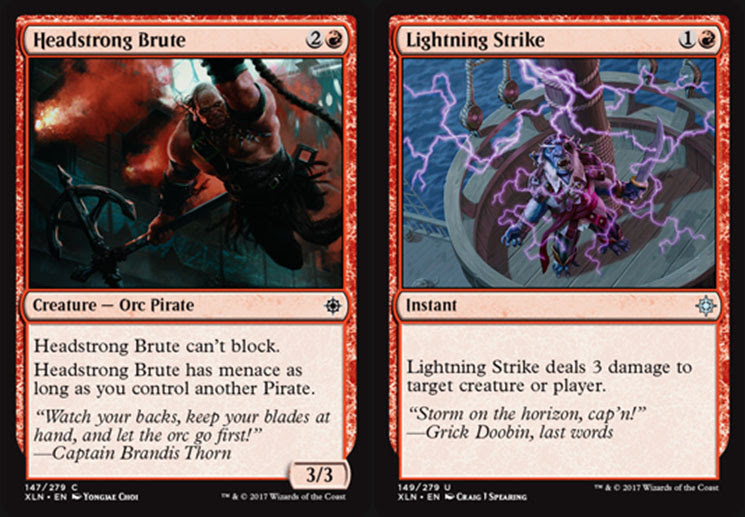 Magic the Gathering Adventures: Ixalan Set Review: Red