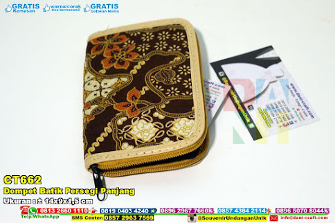Dompet Batik Persegi Panjang