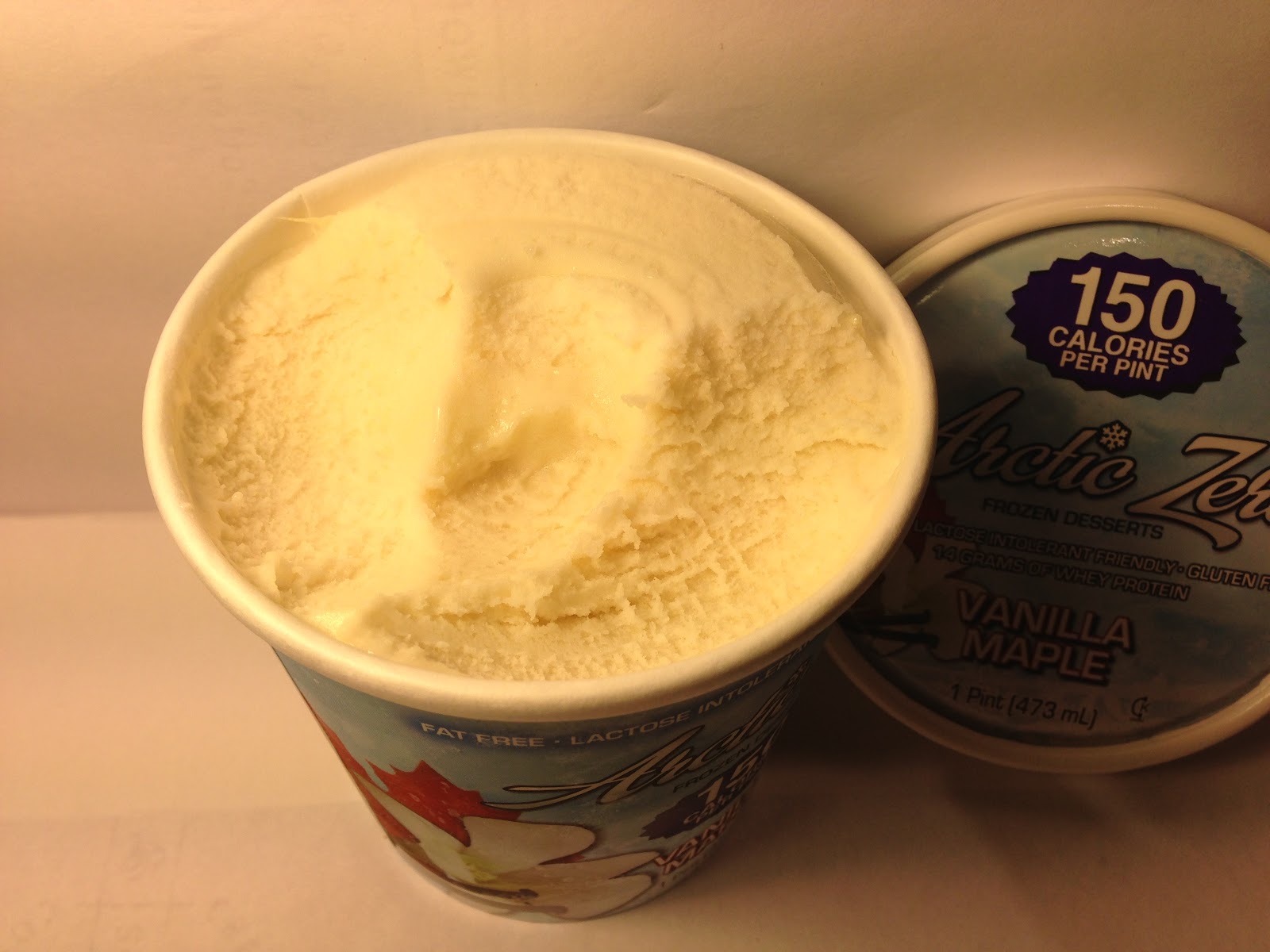 Crazy Food Dude Review Arctic Zero Vanilla Maple Frozen Dessert