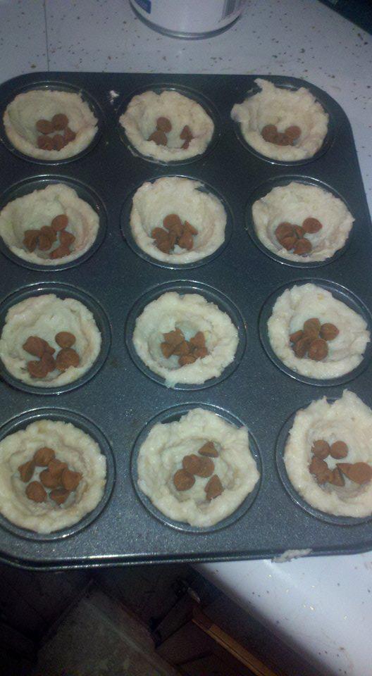 Here are the cinnamon chip gems