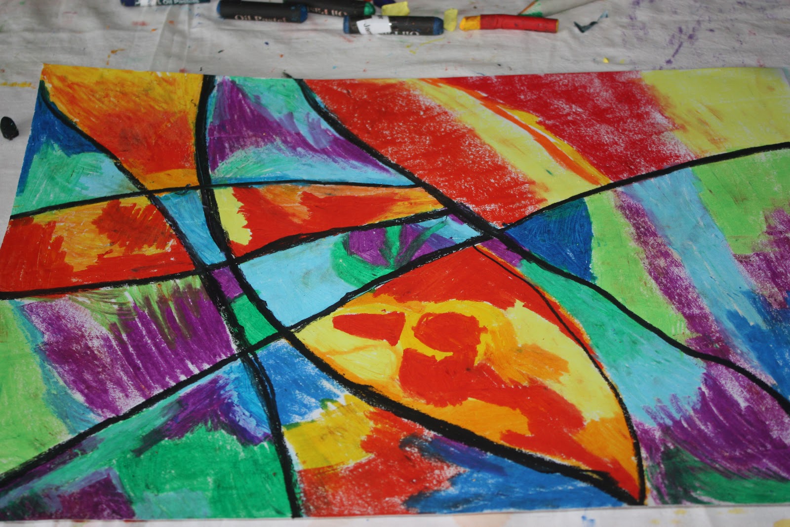 The Kids Art Studio Abstract Art