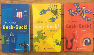 Guck-Guck! Mies van Hout Kreativbuch Pappbuch ab 1 Jahr Malen in der Grundschule Wasserfarben Wachsmalstifte Kreide