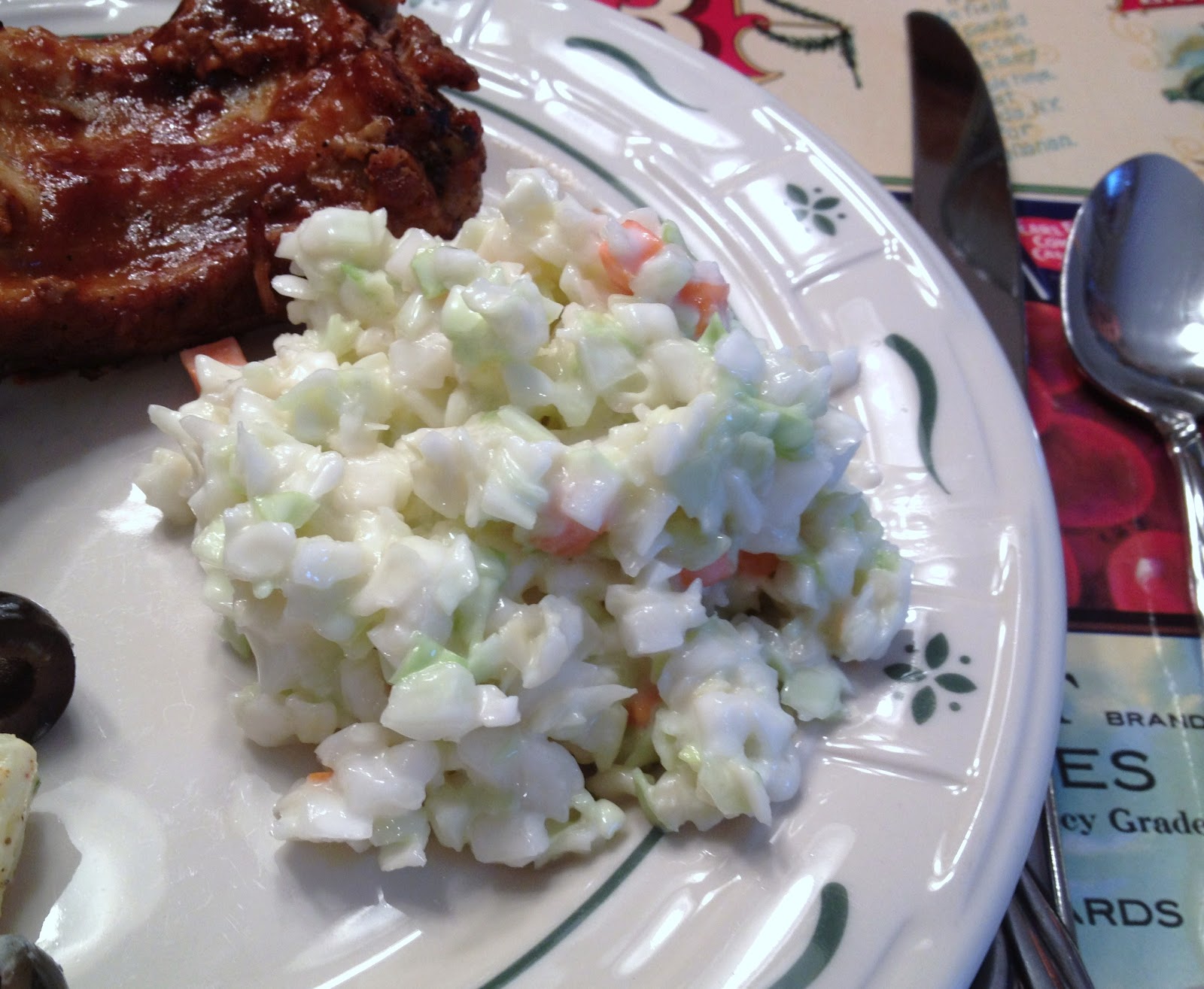 Cole Slaw Recipe For 100