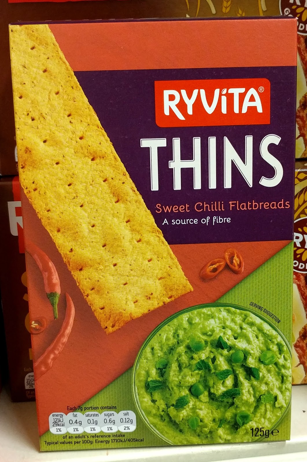 Ryvita Thins Sweet Chilli Flatbreads