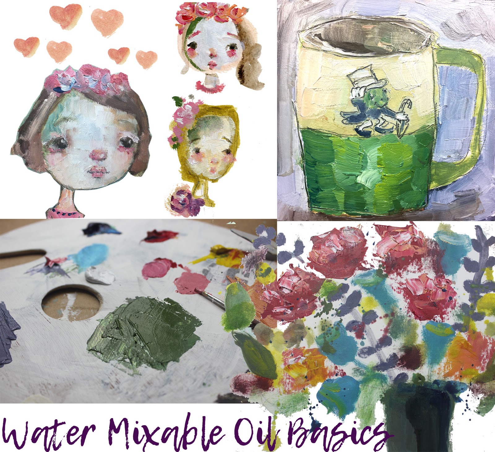 Mindy Lacefield: Water Mixable Oil Basics - online class