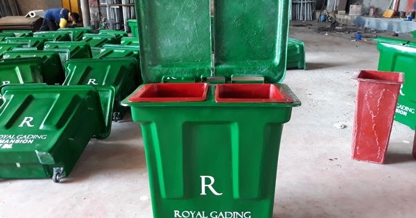 Tempat sampah 2 in 1