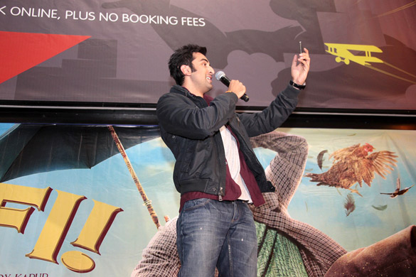 Ranbir Kapoor promotes Barfi in United Kingdom (U.K.)
