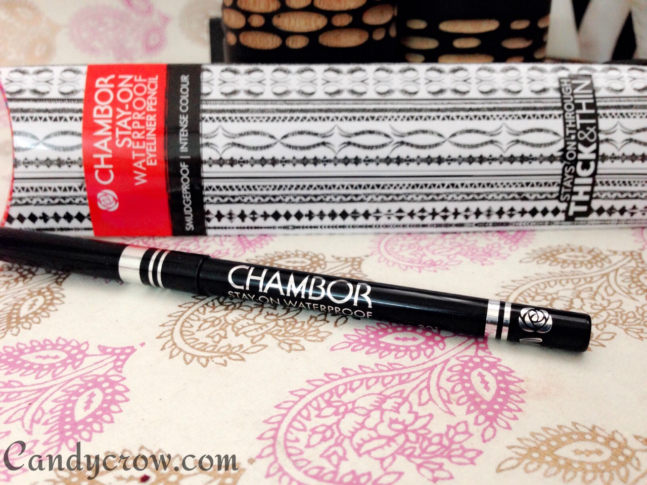 Chambor Stay-on Waterproof Eyeliner Pencil Review