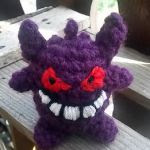 PATRON GRATIS GENGAR POKEMON AMIGURUMI 22570