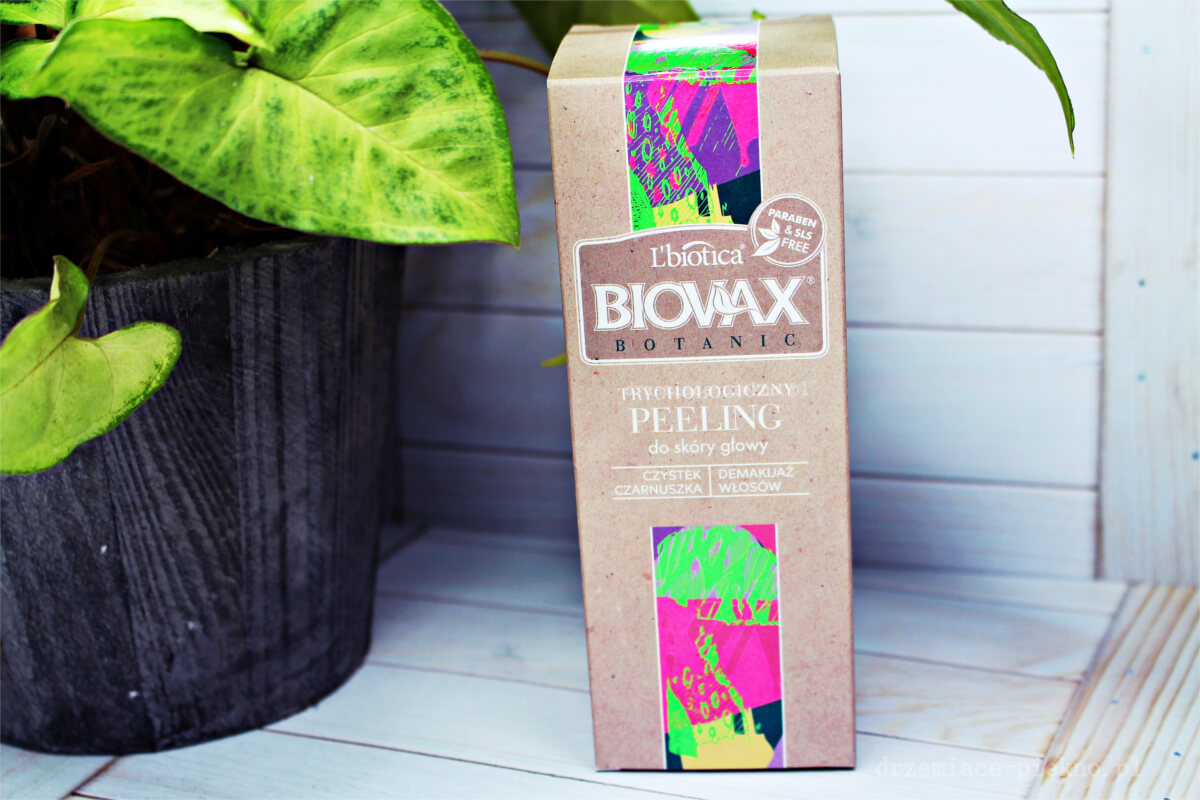  Biovax Botanic, Trychologiczny peeling Czystek i czarnuszka - L'biotica,