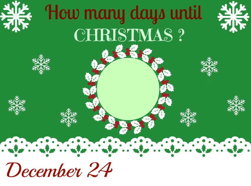 Days Until Christmas Clip Art | Christmas Ideas