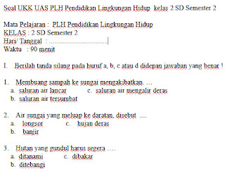 Soal-UKK-UAS-PLH-kelas-2-SD-semester-2
