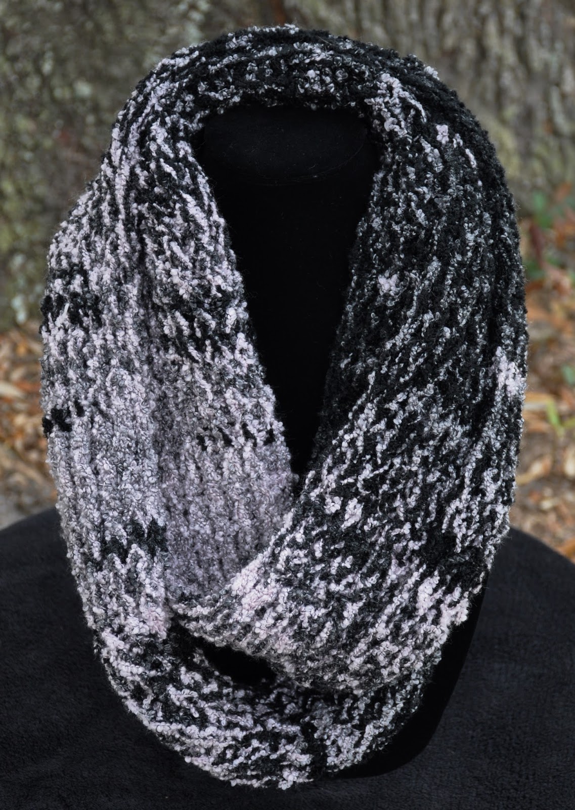 My Little Spot of Sanity Easy Loom Knit Infinity Scarf