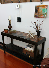 Reclaimed Wood Table Reclaimed wood table made with pallets and barn wood
