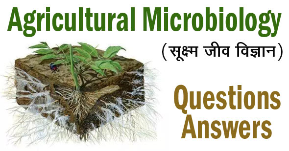 Agricultural Microbiology Objective Questions and Answers MCQs PDF.
