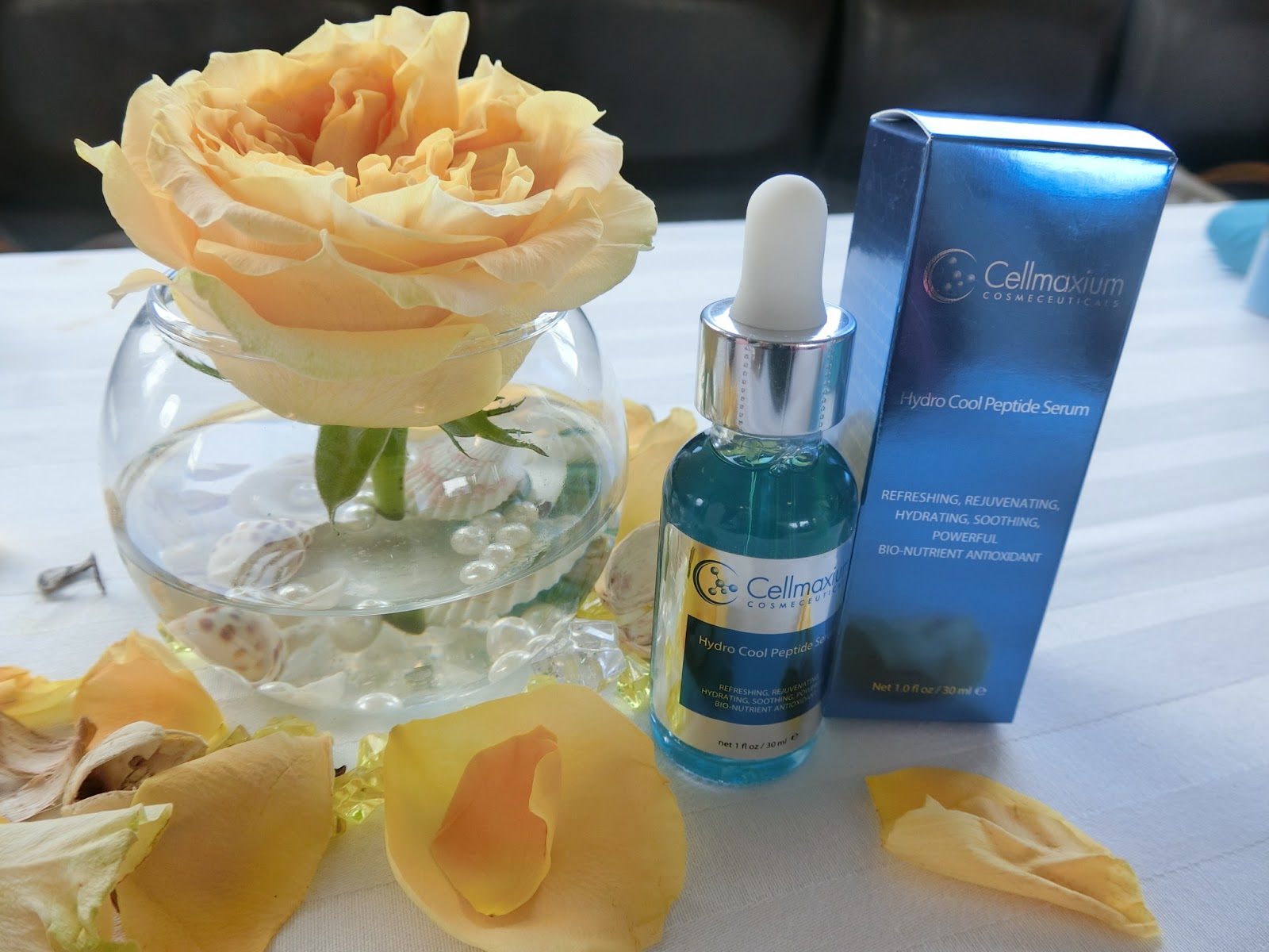 Beautysearch Mylife Blog 夏日不可少的冰藍 Cellmaxium Hydro Cool Serum 清爽補濕緊緻精華素