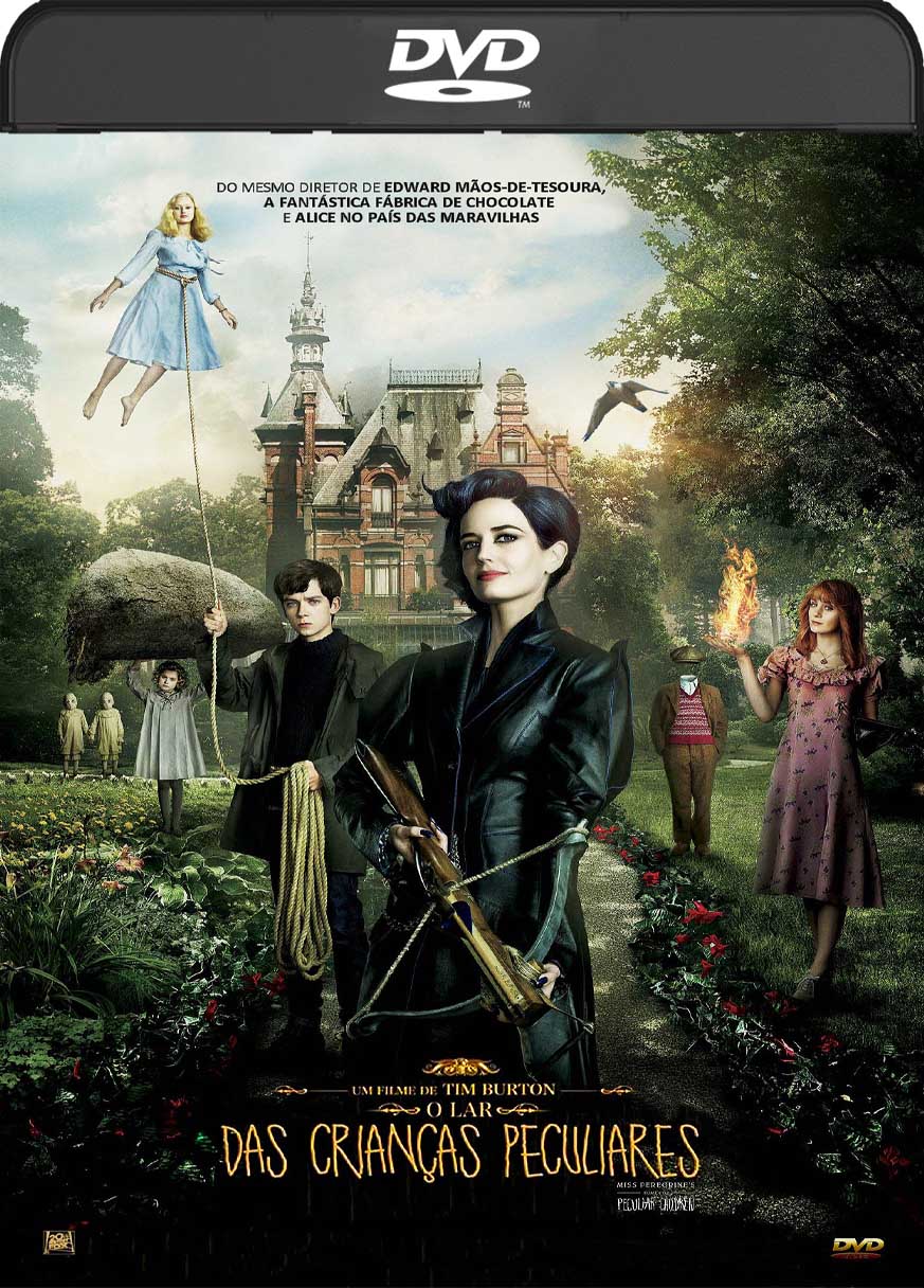 O Lar das Crianças Peculiares (2016) DVD-R Oficial Dual Audio O Lar das Crianças Peculiares (2016) DVD-R Oficial Dual Audio