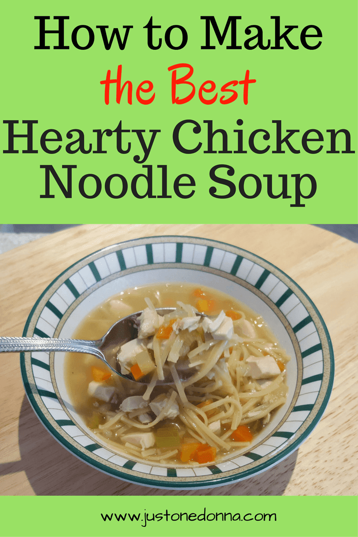 Hearty Chicken Noodle Soup