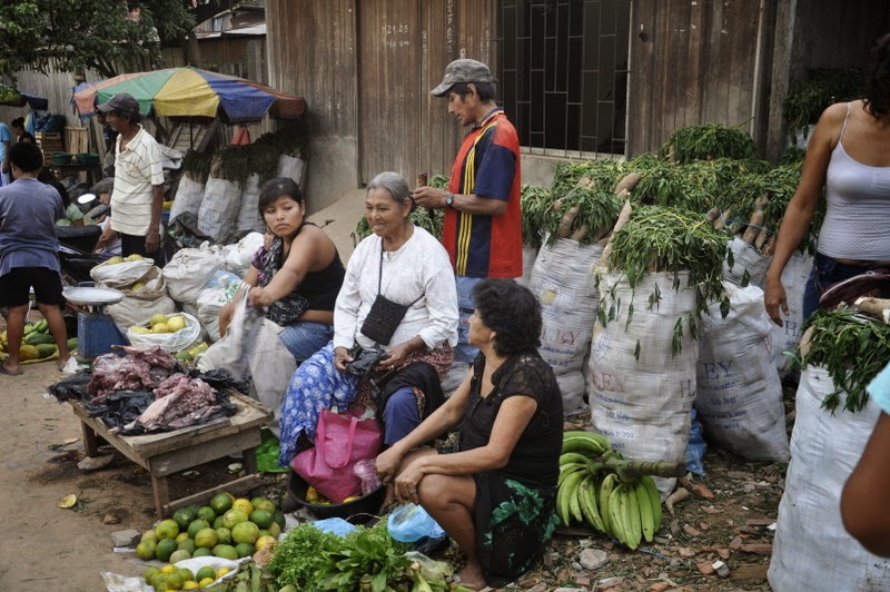 Cashibo Peru Pucallpa Markt