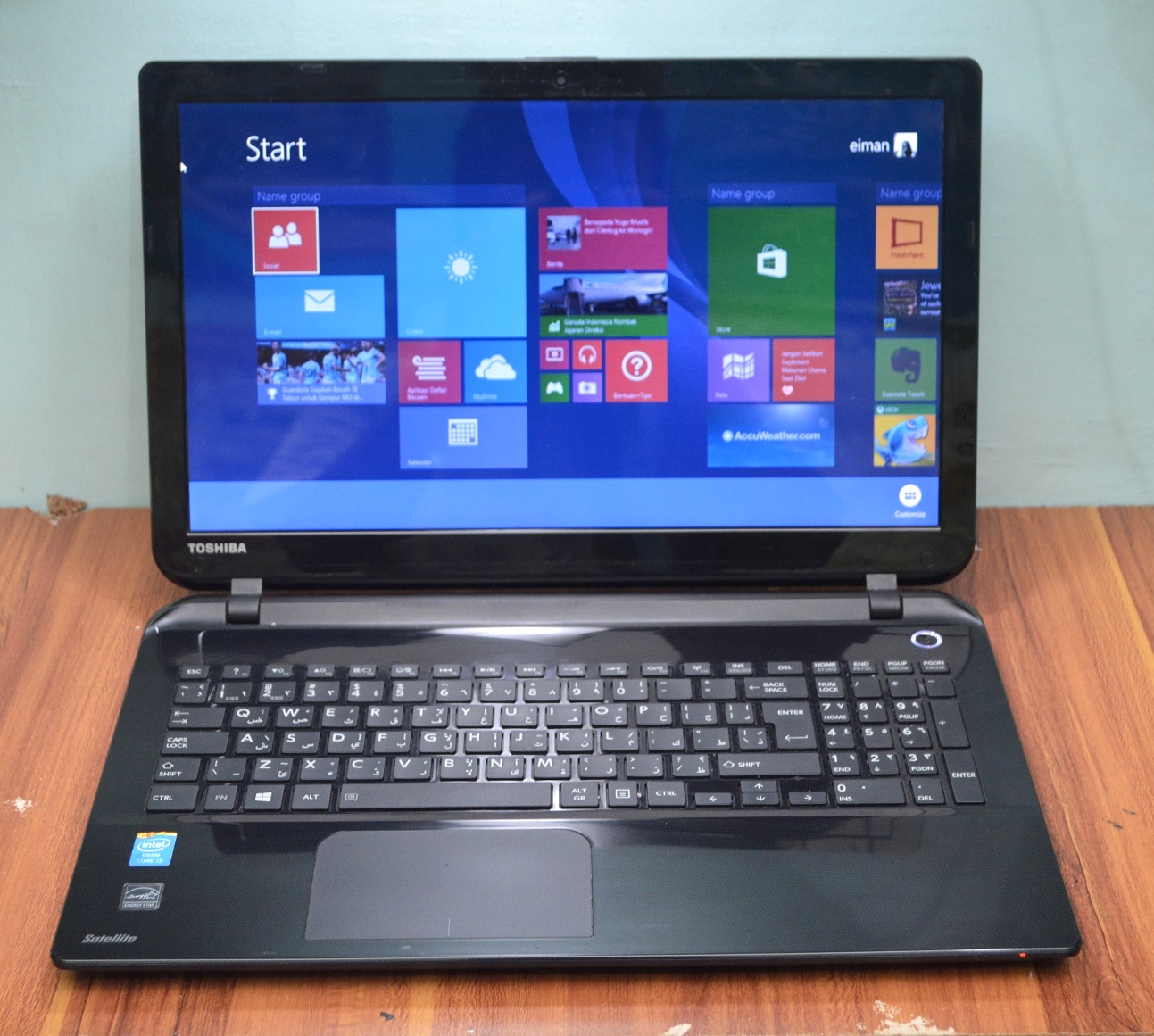 Laptop Bekas Toshiba Satellite C55-B | Jual Beli Laptop Second dan