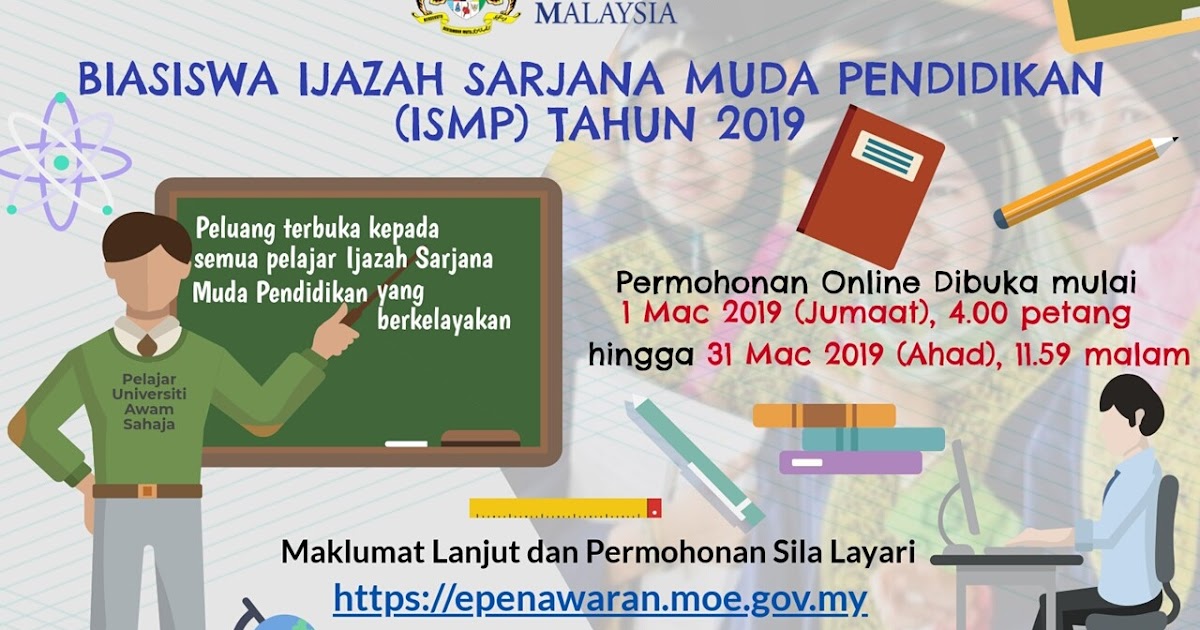 Permohonan Biasiswa Ijazah Sarjana Muda Pendidikan Ismp 2021 Online My Panduan
