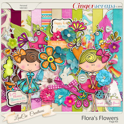  Flora's Flowers by LouCee Creations