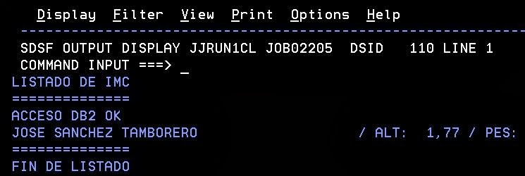 Universo Cobol: Bind de un programa Cobol DB2