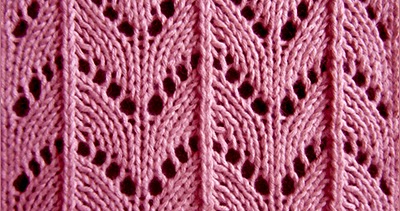Horseshoe stitch | Knitting Stitch Patterns
