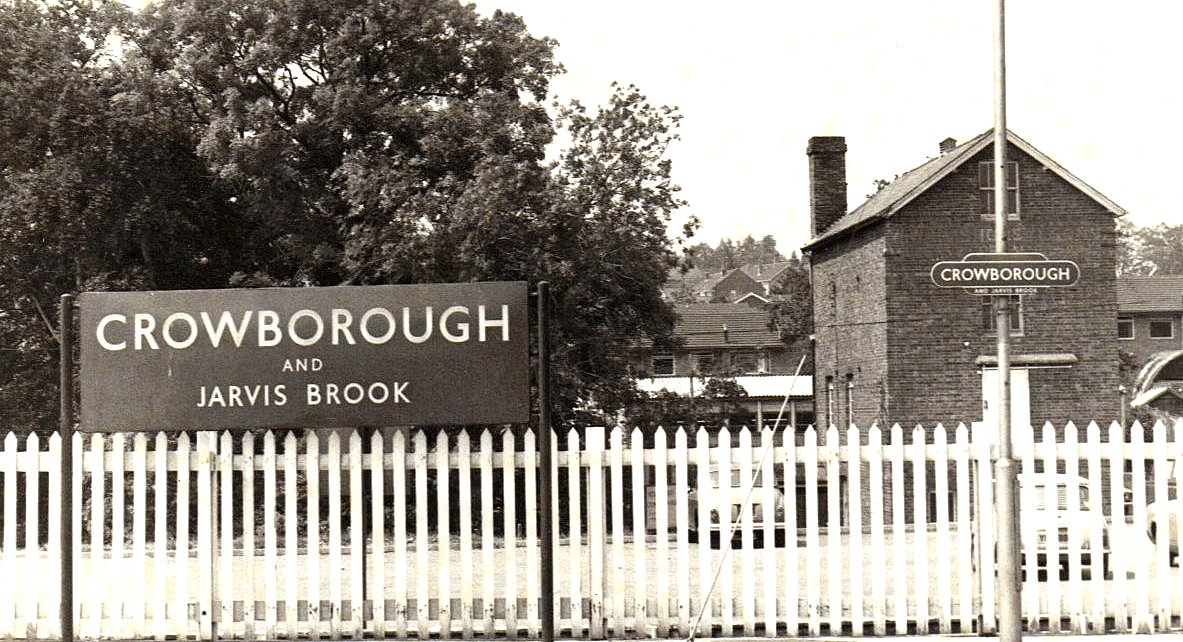 the rail thing Crowborough 1977