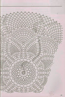 Crochet Knitting Handicraft: circular doilies crochet