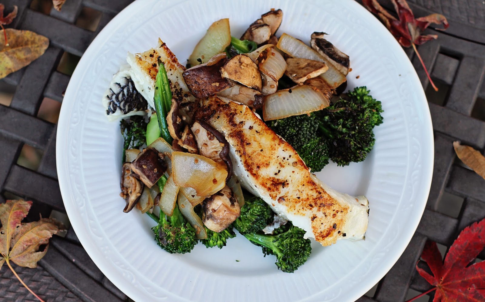 Running from the Law Foil Packet Steamed Sea Bass with Vegetables