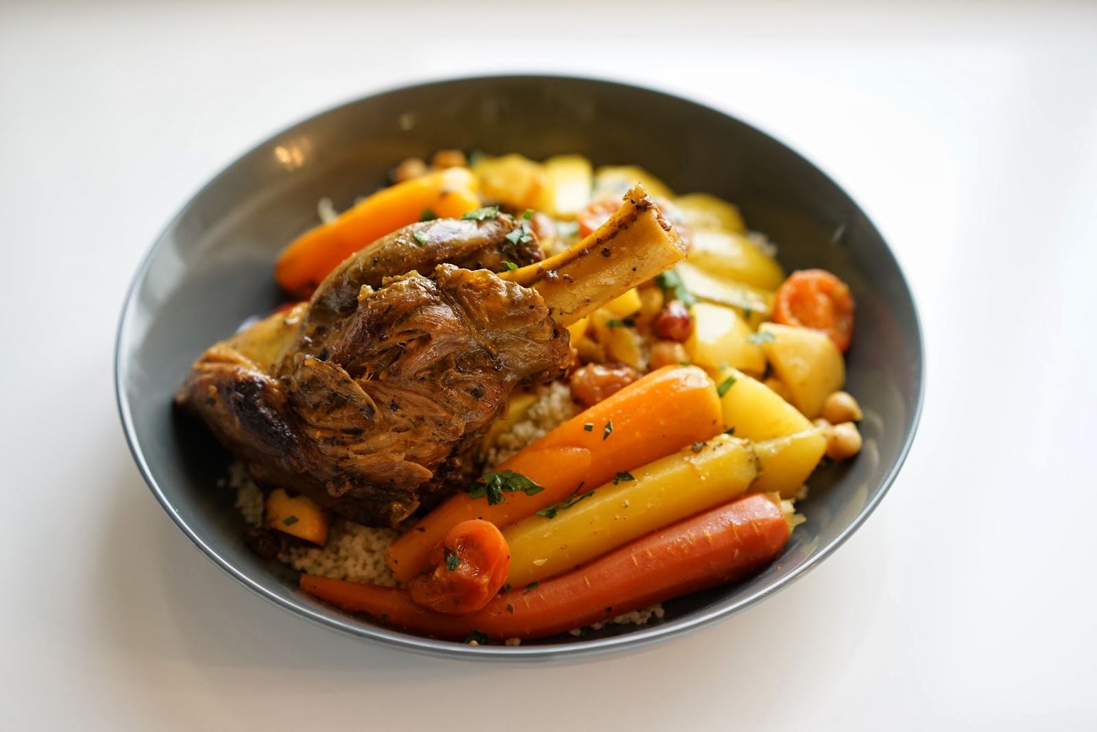 Moroccan Lamb and Vegetable Couscous Chef Rachida