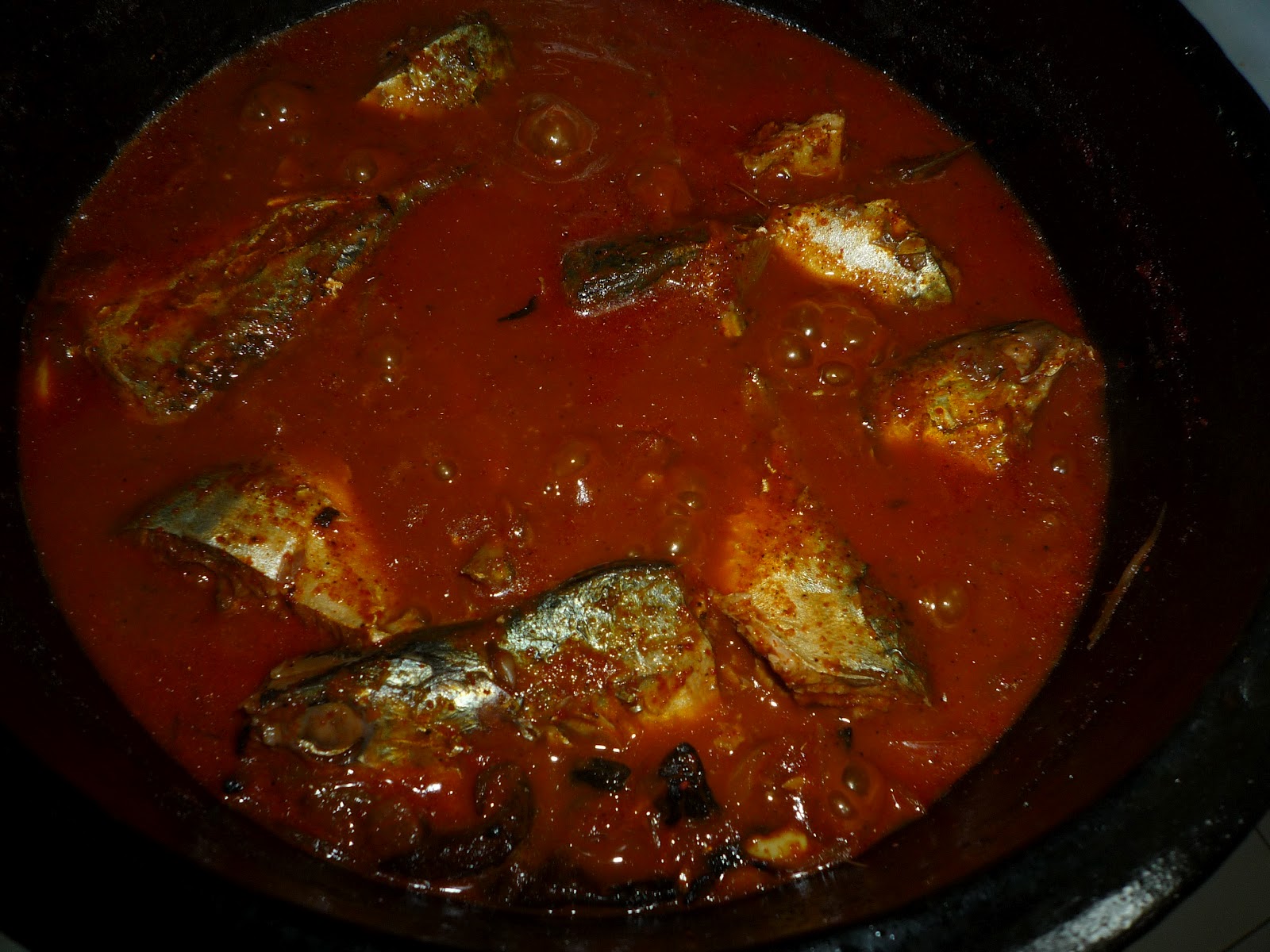 G'Gina's Nadan Ayla Curry (Traditional Keralite Mackerel