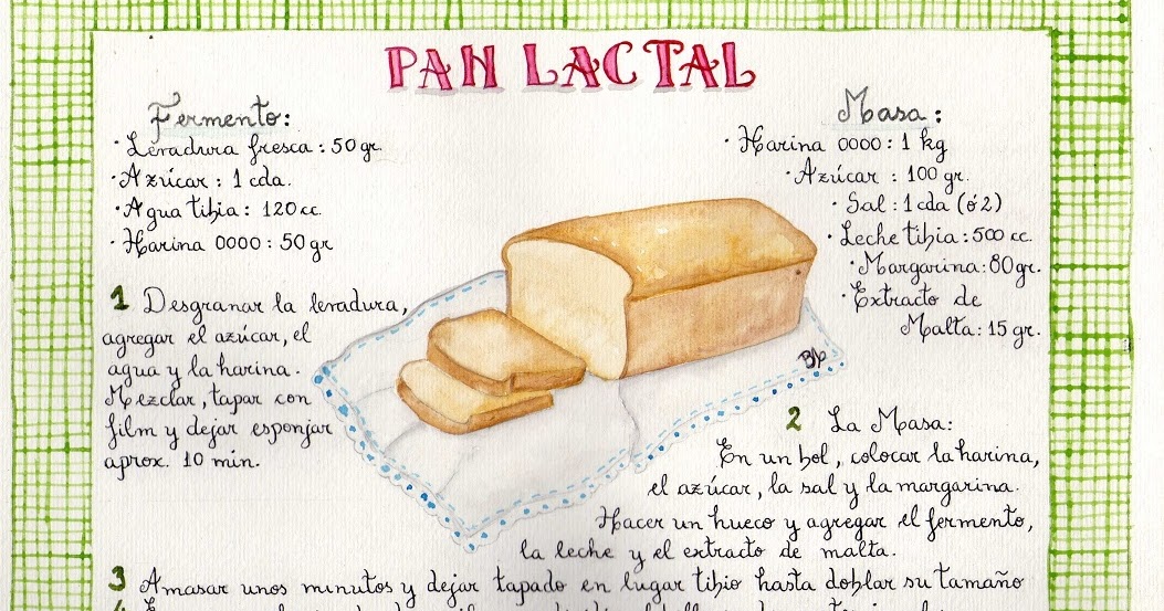 ingredientes de pan lactal