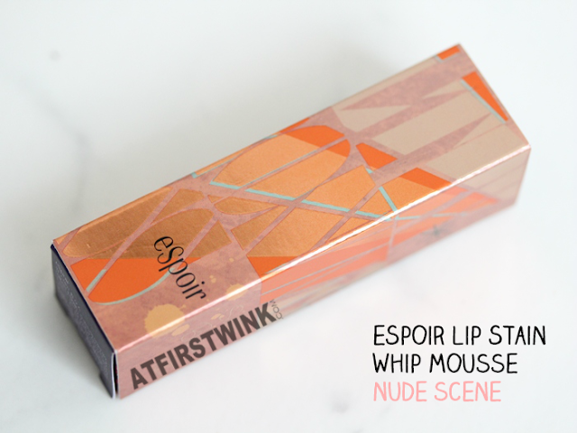 Review: eSpoir Lip Stain Whip Mousse CR501 - Nude Scene (gold bronze packaging)