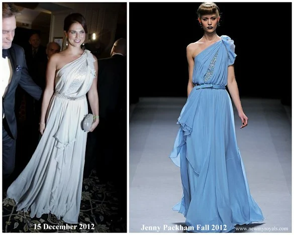 Princess Madeleine wore JENNY PACKHAM Gown Fall 2012